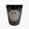 City don't sleep flower pot black