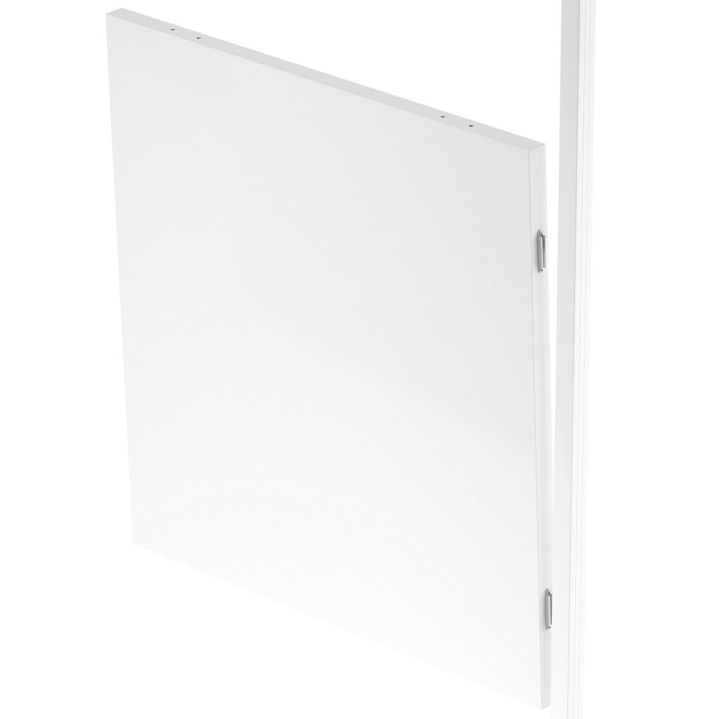 GoodHome Alara White Modular Room divider panel (H)1m (W)1m Outlet Market